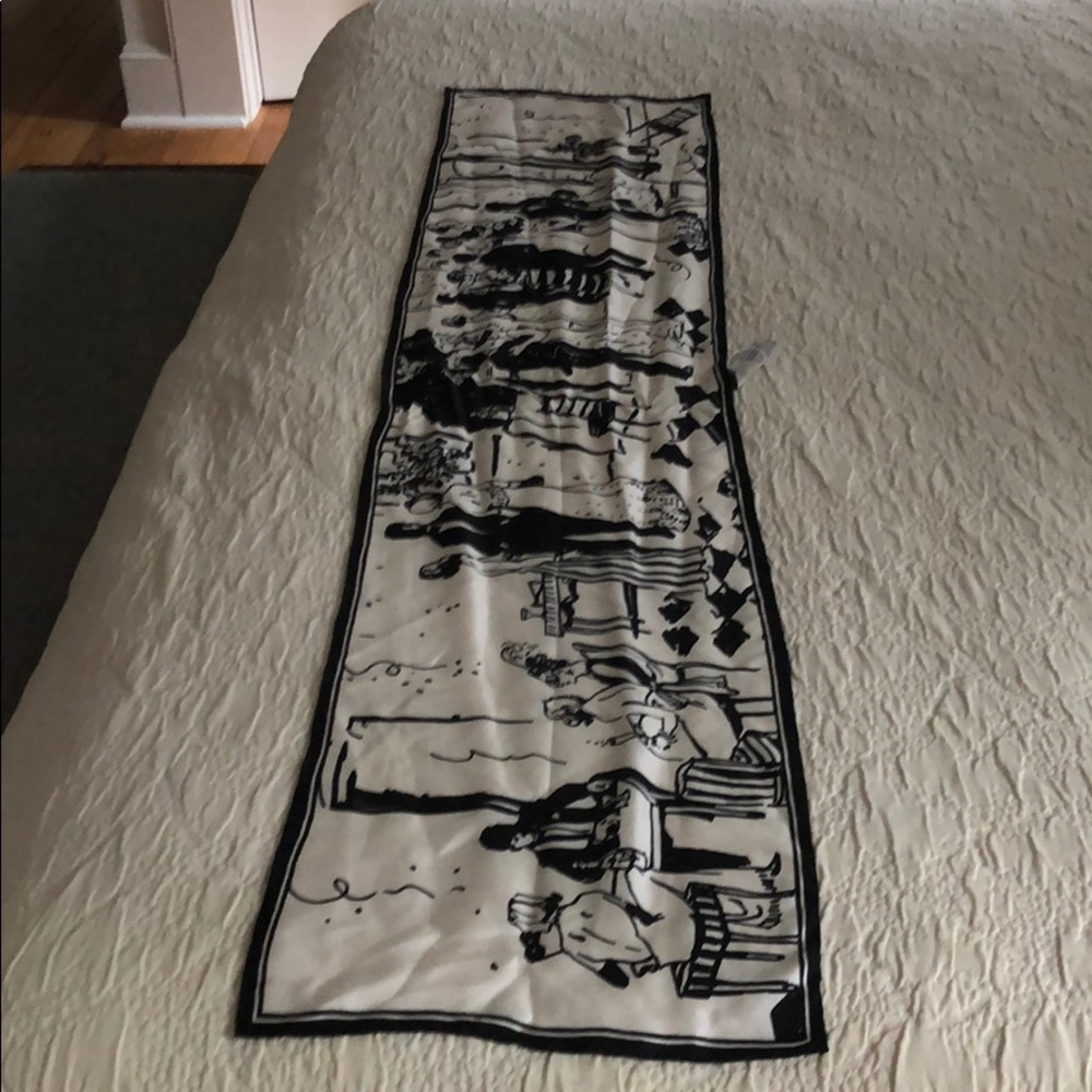 Fun J. Crew Silk Scarf